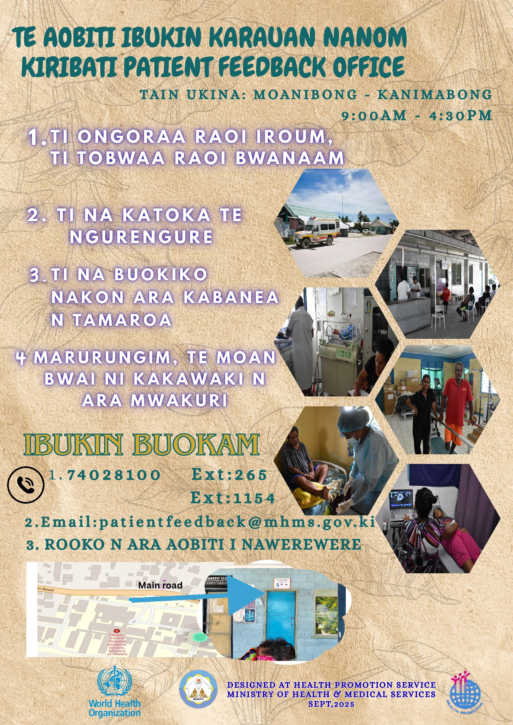 Kiribati Patient  Feedback